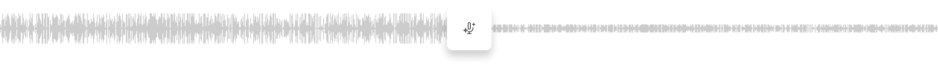 Studio sound waveform